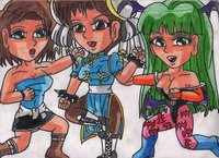 capcom hentai pre chibi capcom hare yukai carlos nxc morelikethis fanart traditional drawings