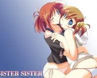 cartoon girls hentai wallpapers hentai ecchi sister anime girls wallpaper