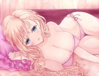 cartoon girls hentai wallpaper hentai lingerie blondes boobs blue eyes anime girls