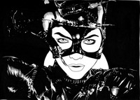 catwoman sexy hentai catwoman dmthompson morelikethis fanart traditional drawings movies