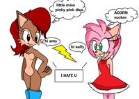 coco bandicoot hentai sally amy rose marennamelody morelikethis cartoons traditional mixedmedia