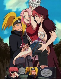 deidara hentai sasori deidara haruno sakura naruto hentai