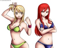 erza scarlet hentai lucy heartfilia erza scarlet efeitostark art