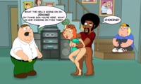 family guy hentai cartoon familyguy cartoon hentai going lois gets fucked some really black dick front peter