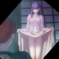 fate stay night hentai game aee fcba censored duplicate fatestay night game matou sakura panties purple hair pussy juice skirt lift