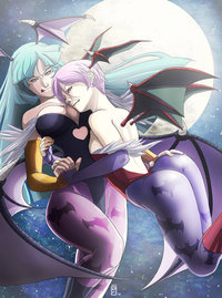 felicia capcom hentai pre darkstalkers morrigan lilith david lopez morelikethis fanart digital painting games