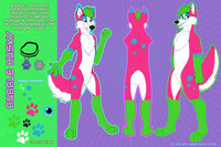 gaz hentai bubble husky ref sheet darkzan dvd morelikethis digitalart paintings animals