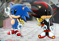sonic and shadow hentai mini sonic shadow colored naomithecat morelikethis artists