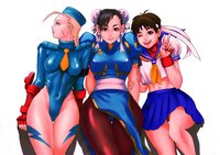 street fighter girls hentai street fighter girls solid zonda clm art training room