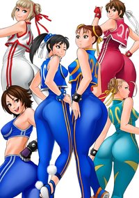 street fighter girls hentai originals ede efb gibullet chun