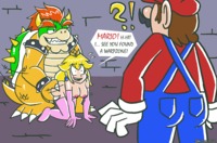 super mario bros hentai rickyretardo bowser doncorneo mario princess peach super bros