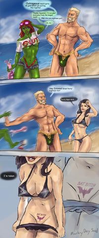 young justice hentai lusciousnet aquaman aqu hentai pictures album artist markydaysaid page