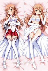 hentai pillow wsphoto anime dakimakura pillow case sword art online cover pattern peach skin hentai covers reviews