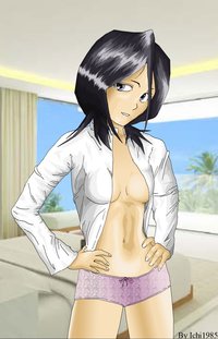 hot rukia hentai pre rukia posing ichi morelikethis