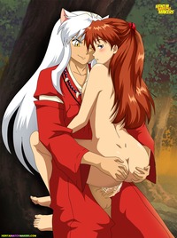 inu yasha hentai inuyasha asuka langley soryu neon genesis evangelion character