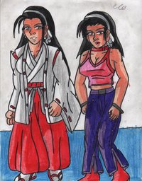 kagura hentai pre chizuru kagura doble look carlos morelikethis fanart traditional