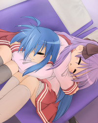 lucky star kagami hentai hiiragi kagami izumi konata lucky star forums nosebleed