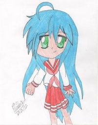 lucky star konata hentai pre lucky star konata pis morelikethis fanart traditional drawings