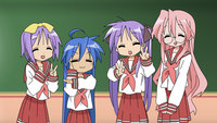 lucky star konata hentai lucky star konata kagami tsukasa miyuki shanerm dzof hentai