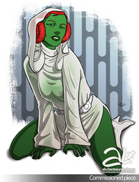miss martian hentai fuckit pictures user miss martians cosplaying leia
