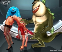 monsters vs aliens hentai pics data galleries cartoon reality comics monsters aliens category