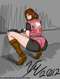 resident evil claire hentai villainous muse pictures user retro gaming claire redfield