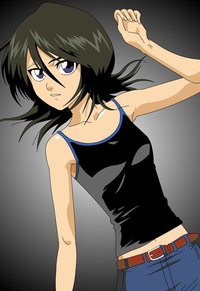 sexy rukia hentai pre art trade rukia kuchiki mifang morelikethis fanart digital vector movies