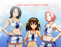 shippuden hentai crossover cosplay eureka naruto shippuden haruhi goku shippuuden hentai lesbian porn manga