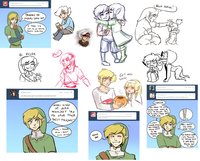 zelda skyward sword hentai comic pre skyward sword dump snake man jmgf morelikethis digitalart